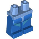 LEGO Bleu moyen Minifigure Hanches et jambes avec Diagonal Rayures from Skier (3815 / 92134)