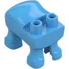 LEGO Mittelblau Minifigur Bein Part (65267)