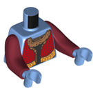 LEGO Medium blauw Mo'At Minifig Torso (973 / 99114)