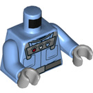 LEGO Mittelblau Mr. Freeze Minifig Torso (973 / 76382)