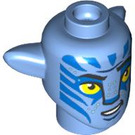 LEGO Mittelblau Neteyam Minifigure Kopf mit Ohren (101717)