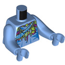 LEGO Bleu moyen Neytiri Minifig Torse (973 / 99114)