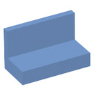 LEGO Medium blauw Paneel 1 x 2 x 1 met afgeronde hoeken (4865 / 26169)
