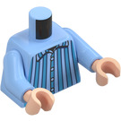 LEGO Medium Blue Percy Weasley Minifig Torso (973)