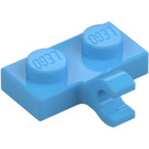 LEGO Medium Blue Plate 1 x 2 with Horizontal Clip (11476 / 65458)