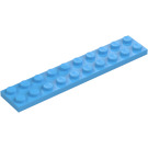 LEGO Středně modrá Deska 2 x 10 (3832)