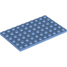 LEGO Medium Blue Plate 6 x 10 (3033)