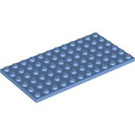 LEGO Medium Blue Plate 6 x 12 (3028)