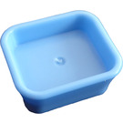 LEGO Bleu Moyen Rectangle Dish