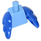 LEGO Medium Blue Roadrunner Minifig Torso with Blue Chicken Arms (973)