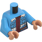 LEGO Medium Blue Sammy Minifig Torso (973)