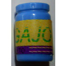 LEGO Medium Blue Scala Container with "GAJO" Sticker
