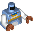LEGO Medium Blue Skull Arena Player Minifig Torso (973 / 76382)