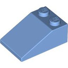 LEGO Medium Blue Slope 2 x 3 (25°) with Rough Surface (3298)