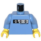 LEGO Medium Blue Sports Torso (973 / 73403)