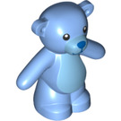 LEGO Azul medio Teddy Oso con Bright Luz Azul Pecho (67323 / 98382)