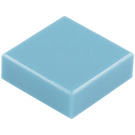 LEGO Medium blauw Tegel 1 x 1 met groef (3070 / 30039)