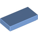 LEGO Bleu moyen Tuile 1 x 2 avec rainure (3069 / 30070)