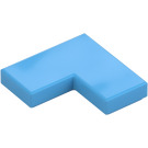 LEGO Medium Blue Tile 2 x 2 Corner (14719)