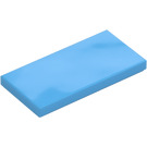 LEGO Medium Blue Tile 2 x 4 (87079)