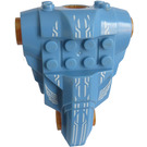 LEGO Medium blauw Torso voor Groot articulated Figuur met Jayko Patroon (47477)