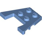 LEGO Mittelblau Keil Platte 3 x 4 mit Noppenkerben (28842 / 48183)