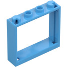 LEGO Medium blauw Raamkozijn 1 x 4 x 3 (60594)