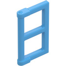 LEGO Blu medio Finestra Pane 1 x 2 x 3 con linguette angolari spesse (28961 / 60608)