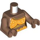 LEGO Mittel braun Indira Minifig Torso (973 / 76382)