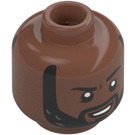 LEGO Medium Brown Master Mordo Minifigure Head (Recessed Solid Stud) (3626 / 100584)