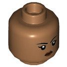 LEGO Brun moyen Reva (Third Sister) Minifigure Diriger (Goujon solide encastré) (3626 / 100503)