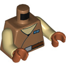 LEGO Medium Dark Flesh Admiral Ackbar Minifig Torso (973 / 76382)