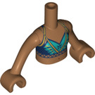 LEGO Medium donker vleeskleurig Andrea Friends Torso (35677 / 35862)