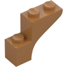 LEGO Medium donker vleeskleurig Boog 1 x 3 x 2 (88292)