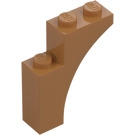 LEGO Medium Dark Flesh Arch 1 x 3 x 3 (13965)