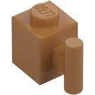 LEGO Medium Dark Flesh Brick 1 x 1 with Handle (2921 / 28917)