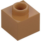 LEGO Beige Moyennement Foncé Brique 1 x 1 x 0.7 (86996)