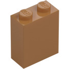 LEGO Medium Dark Flesh Brick 1 x 2 x 2 with Inside Stud Holder (3245)