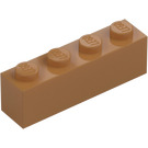 LEGO Středně tmavá tělová Kostka 1 x 4 (3010 / 6146)