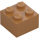 LEGO Medium Dark Flesh Brick 2 x 2 (3003 / 6223)