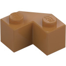 LEGO Medium donker vleeskleurig Steen 2 x 2 Facet (87620)