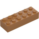 LEGO Medium Mörk Hud Kloss 2 x 6 (2456 / 44237)