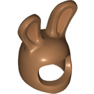 LEGO Medium Dark Flesh Bunny Helmet with Long Ears with Dark Tan (29827 / 99244)