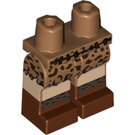 LEGO Mittleres dunkles Fleisch Clan of the Cave Batman Minifigure Hüften und Beine (3815 / 29265)
