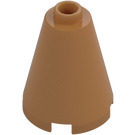 LEGO Medium Dark Flesh Cone 2 x 2 x 2 (Open Stud) (3942 / 14918)