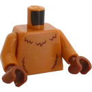 LEGO Medium mørk hud Cowardly Løve Minifigur Overkropp (973 / 76382)