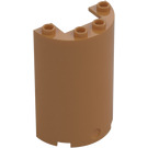 LEGO Medium Dark Flesh Cylinder 2 x 4 x 5 Half (35313 / 85941)