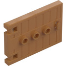 LEGO Mittleres dunkles Fleisch Tür 1 x 5 x 3 mit Griff (93096)