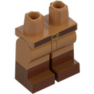 LEGO Medium Dark Flesh Flynn Rider Minifigure Hips and Legs (73200 / 104026)