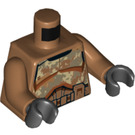 LEGO Medium Donker Vleeskleurig Geonosis Clone Troopers Minifig Torso (973 / 76382)